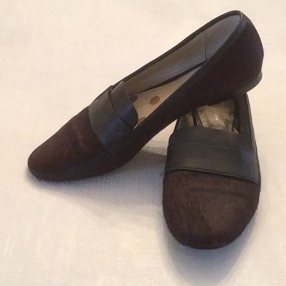 Boden burgundy pony hair flats - Picture 2 of 5